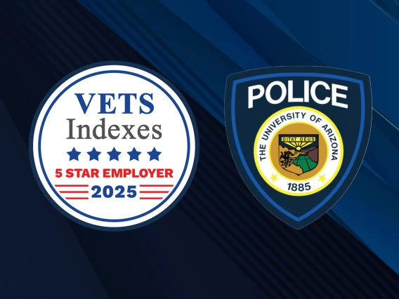VETS Indexes Award and UAPD badge