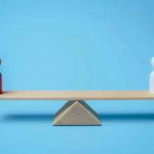 Graphic of balanced see-saw